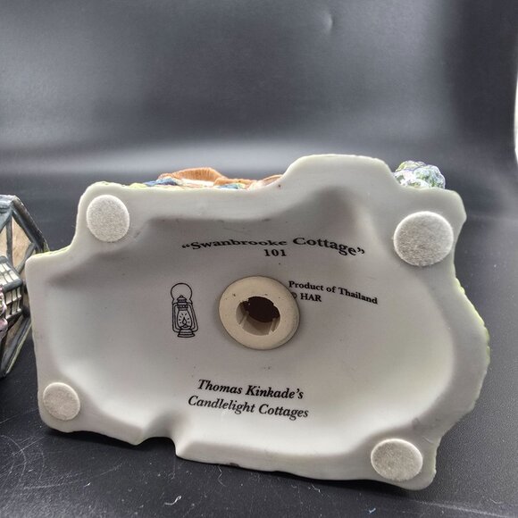 Thomas Kinkades Candlelight Cottages Lighted Ornament Collection JE3834 - Picture 14 of 14